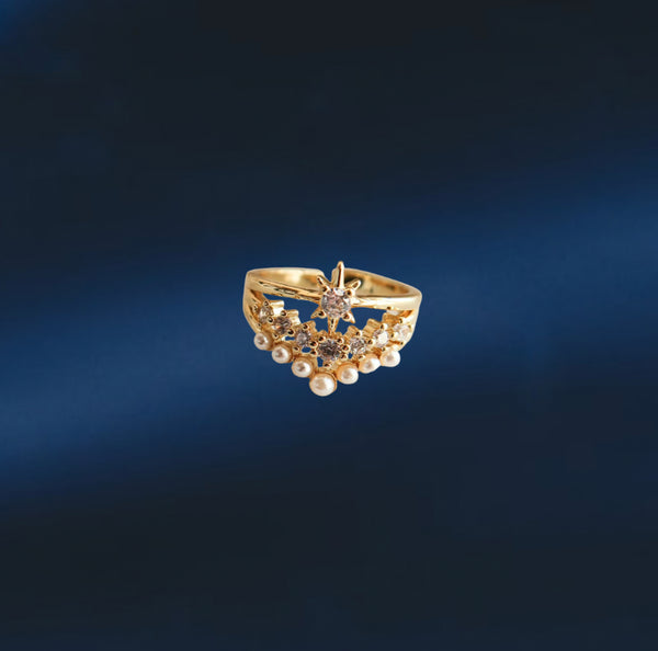Tarawa Ring Gold Plated