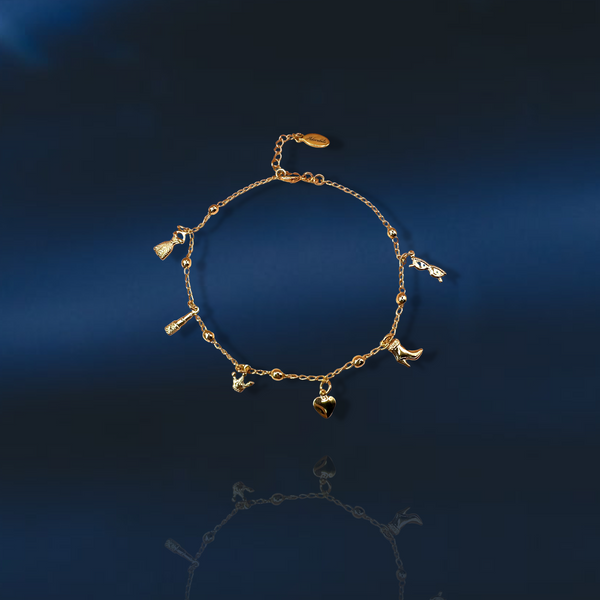 Dolce Vita Anklet Gold Plated