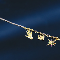 Merlin Voyage Bracelet Gold Plated