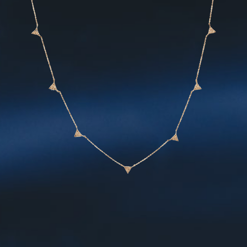 Trego Necklace Gold Plated