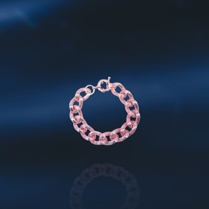 Rosa Velvet Bracelet Rosé Plated