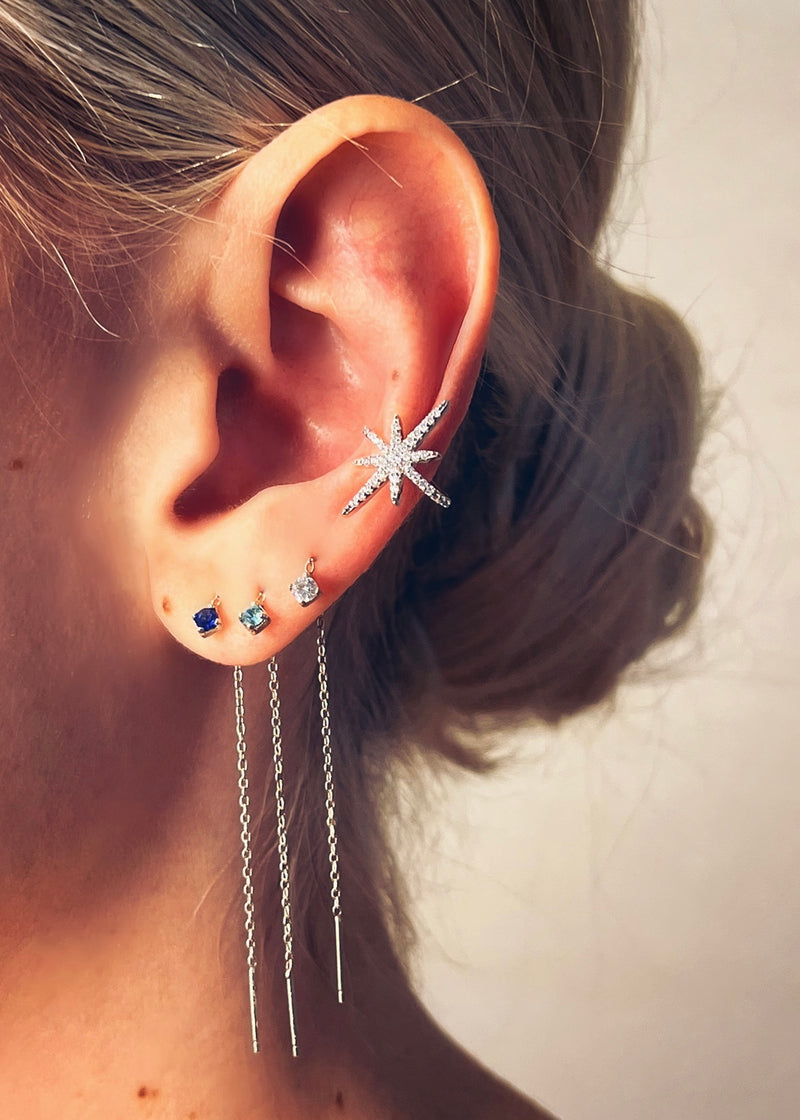 Royal Ear Cuff Silver