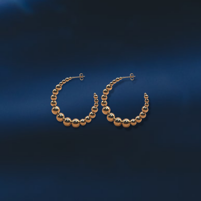 Belmont Gilroy Earrings Gold Plated