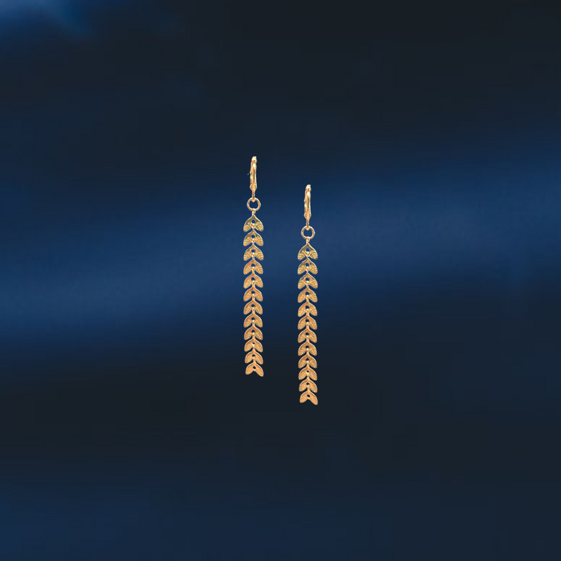 Gustine Earrings Gold Plated